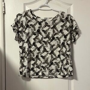 Aeropostale Bird Pattern Top
